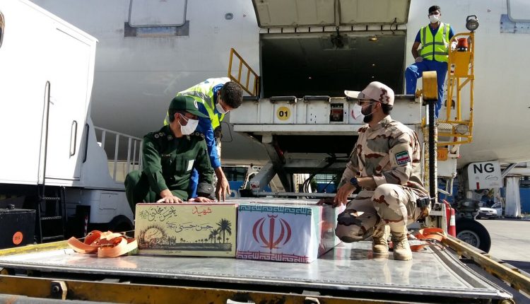 تشیع پیکر مطهر ۲شهید دفاع مقدس