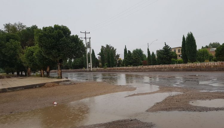جاری شدن سیلاب